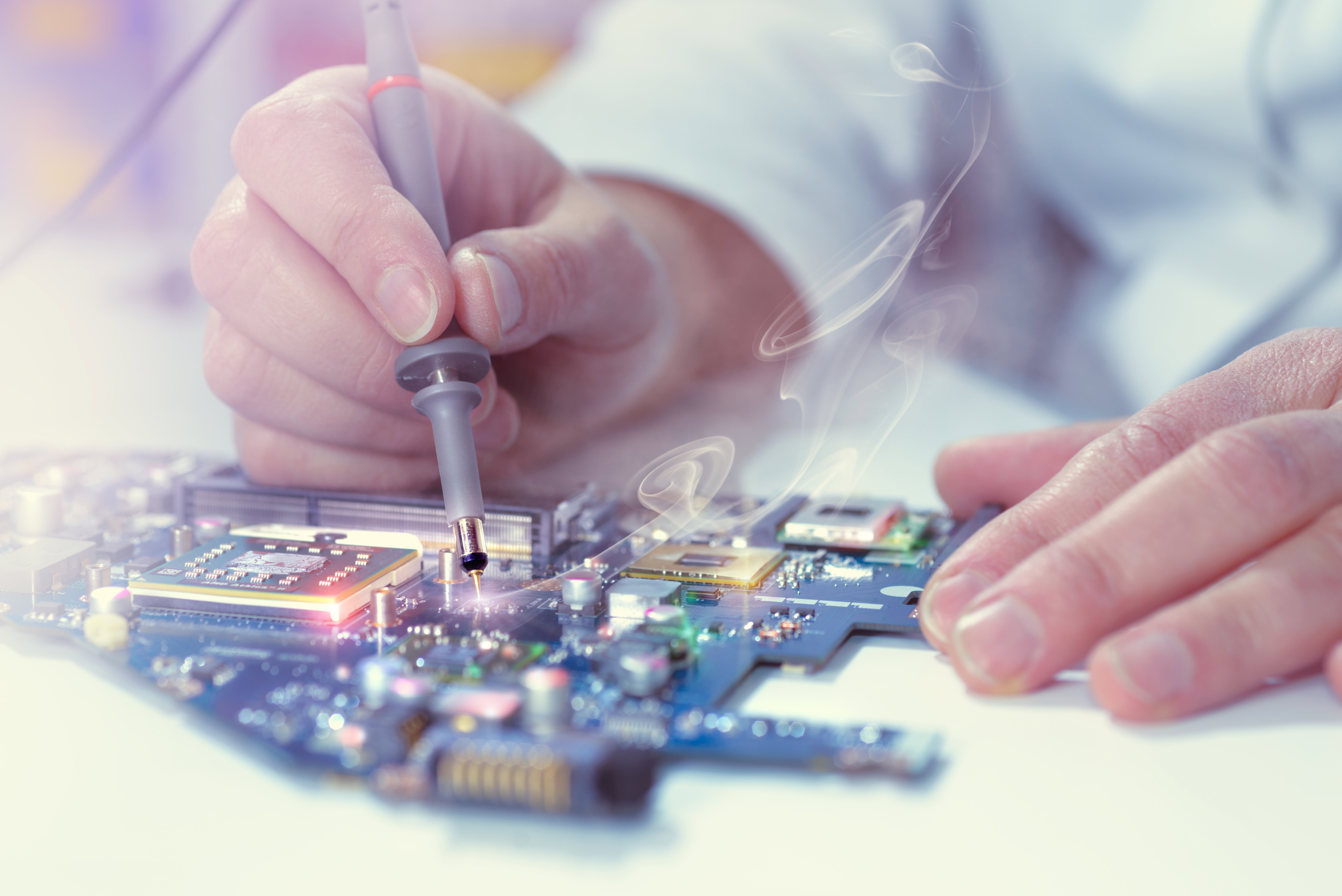 Hardware repair of electronic devices