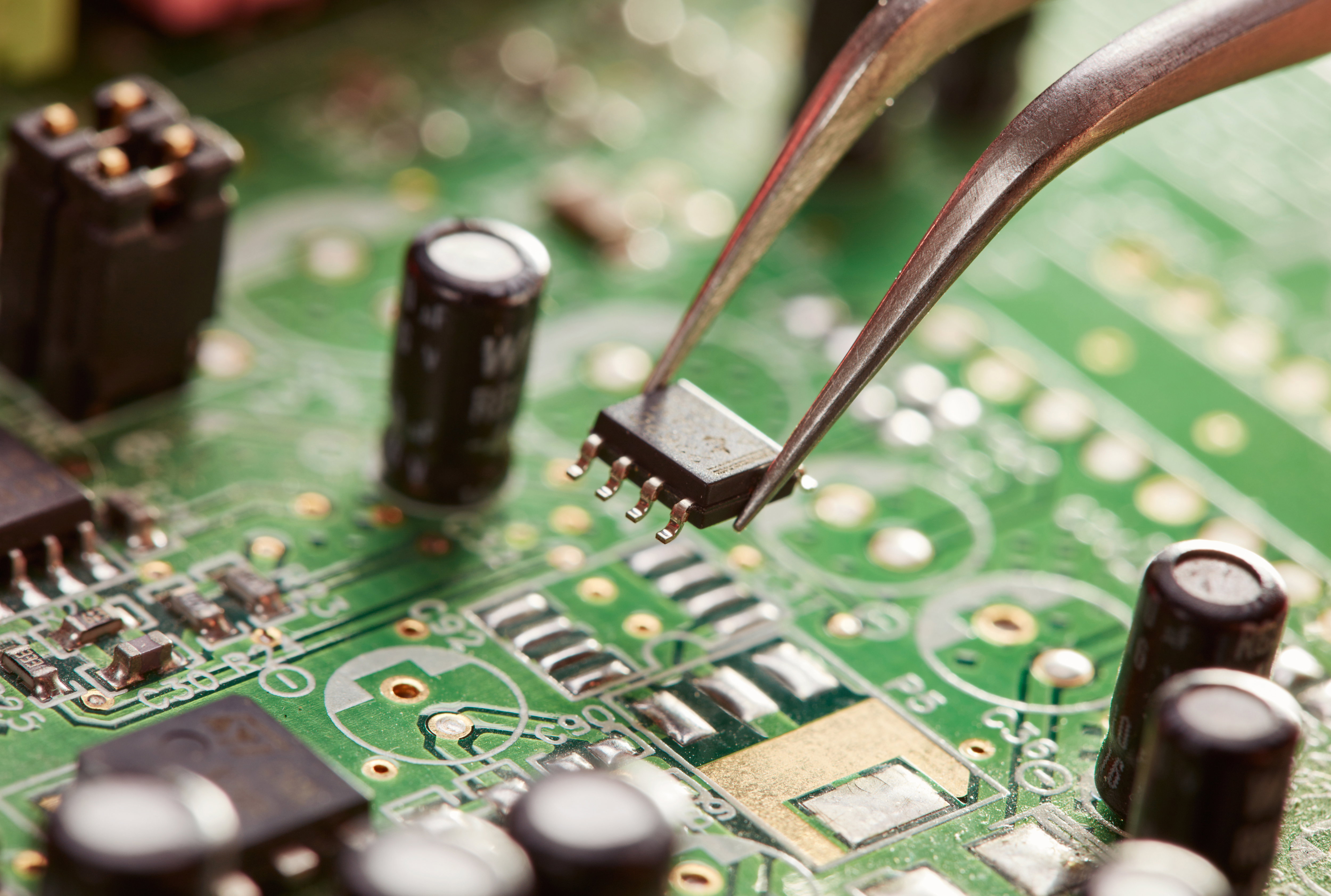 Hardware repair of electronic devices