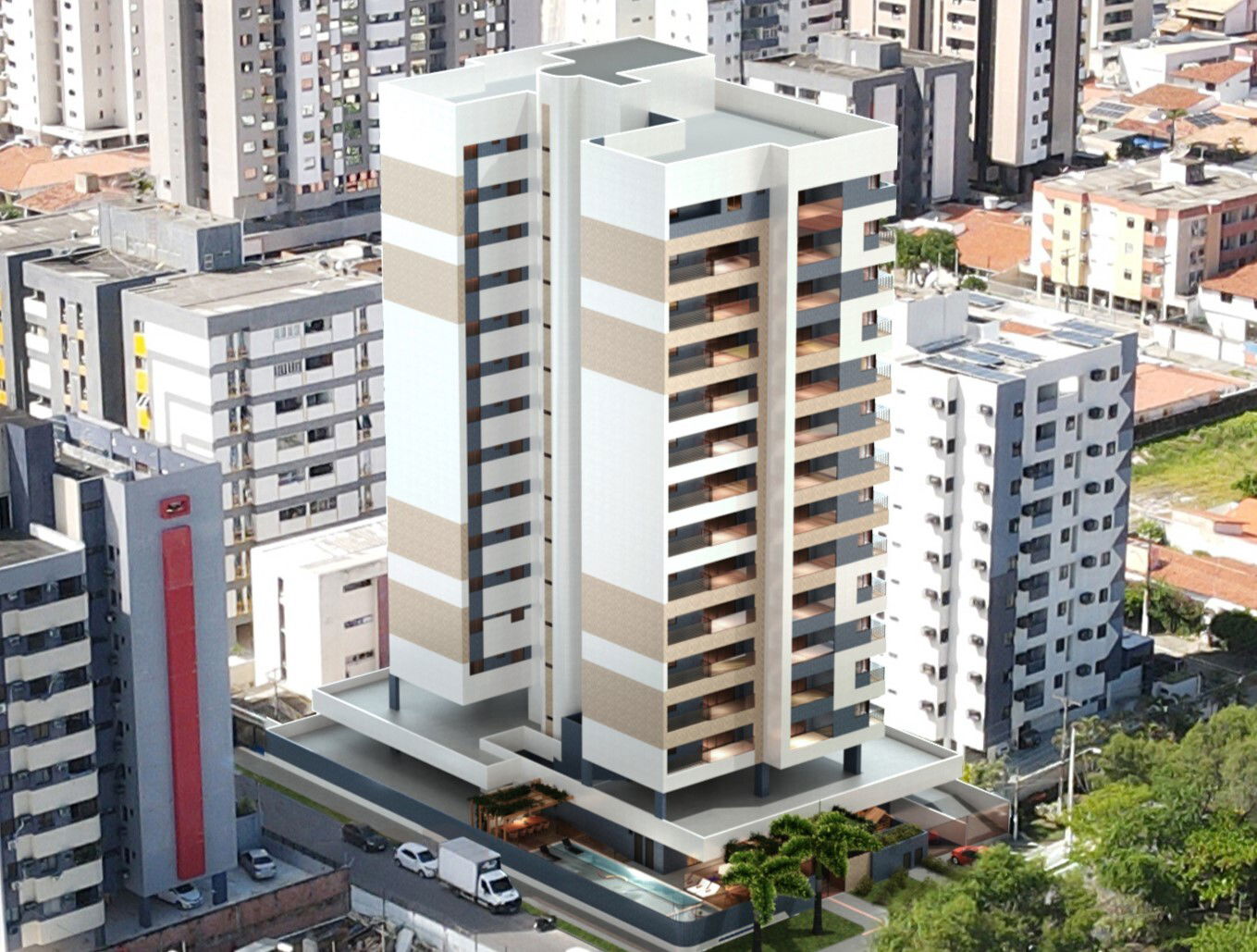 Empreendimento em construção na Jatiúca, com excelente projeto para investimento