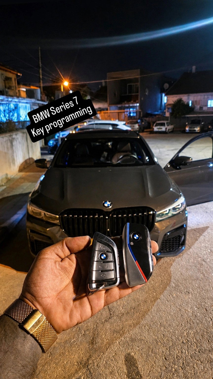 קידוד מפתח BMW סדרה 7 – יוסי SOS מנעולים