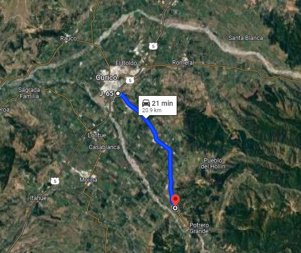 Vende desde 5000 m2 en Cordillerilla - Curicó