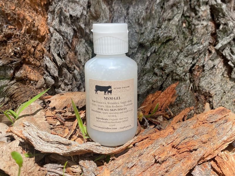 Skin Repair Cream MSM Gels | Aussie Tallow