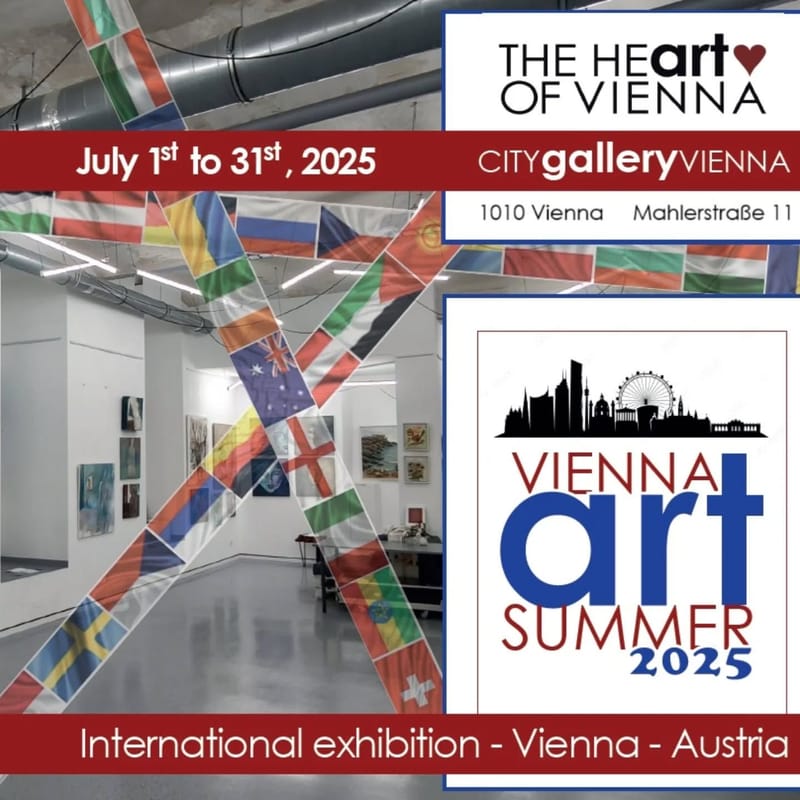 Dailyssage im Zuge des "VIENNA ART SUMMER 2025" in der CITYgalleryVIENNA