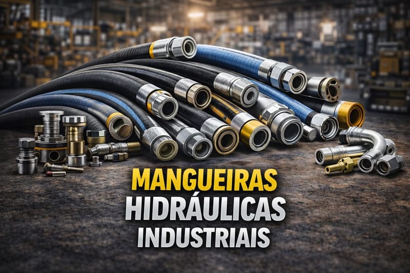 MANGUEIRAS HIDRÁULICAS INDUSTRIAIS.