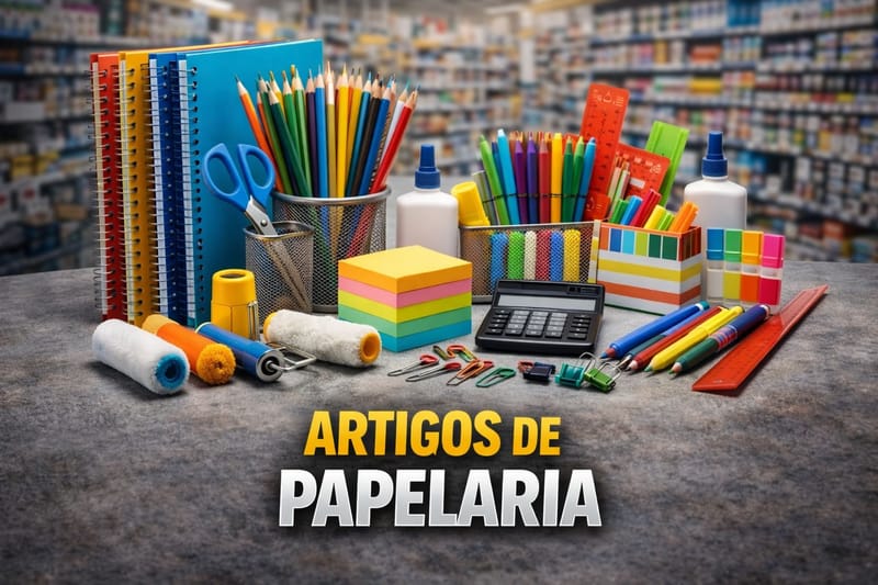 ARTIGOS DE PAPELARIA.