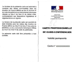 Le métier de Guide-conférencier