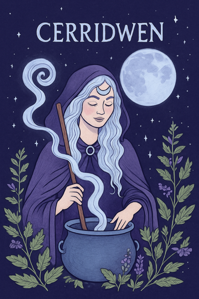 Goddess Ceridwen Chanelled Essence