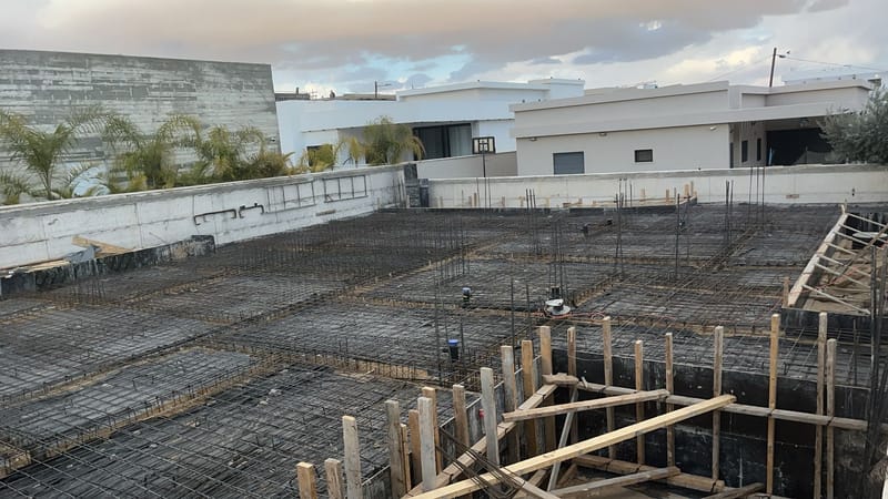 התקדמות בניה 