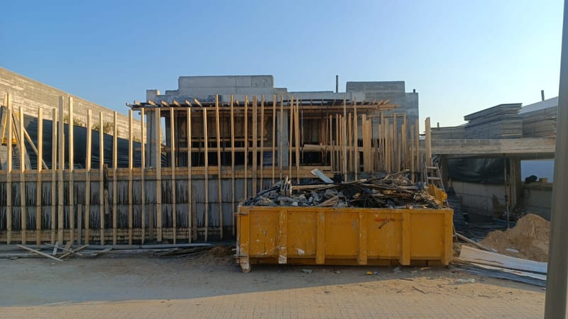 התקדמות בניה 