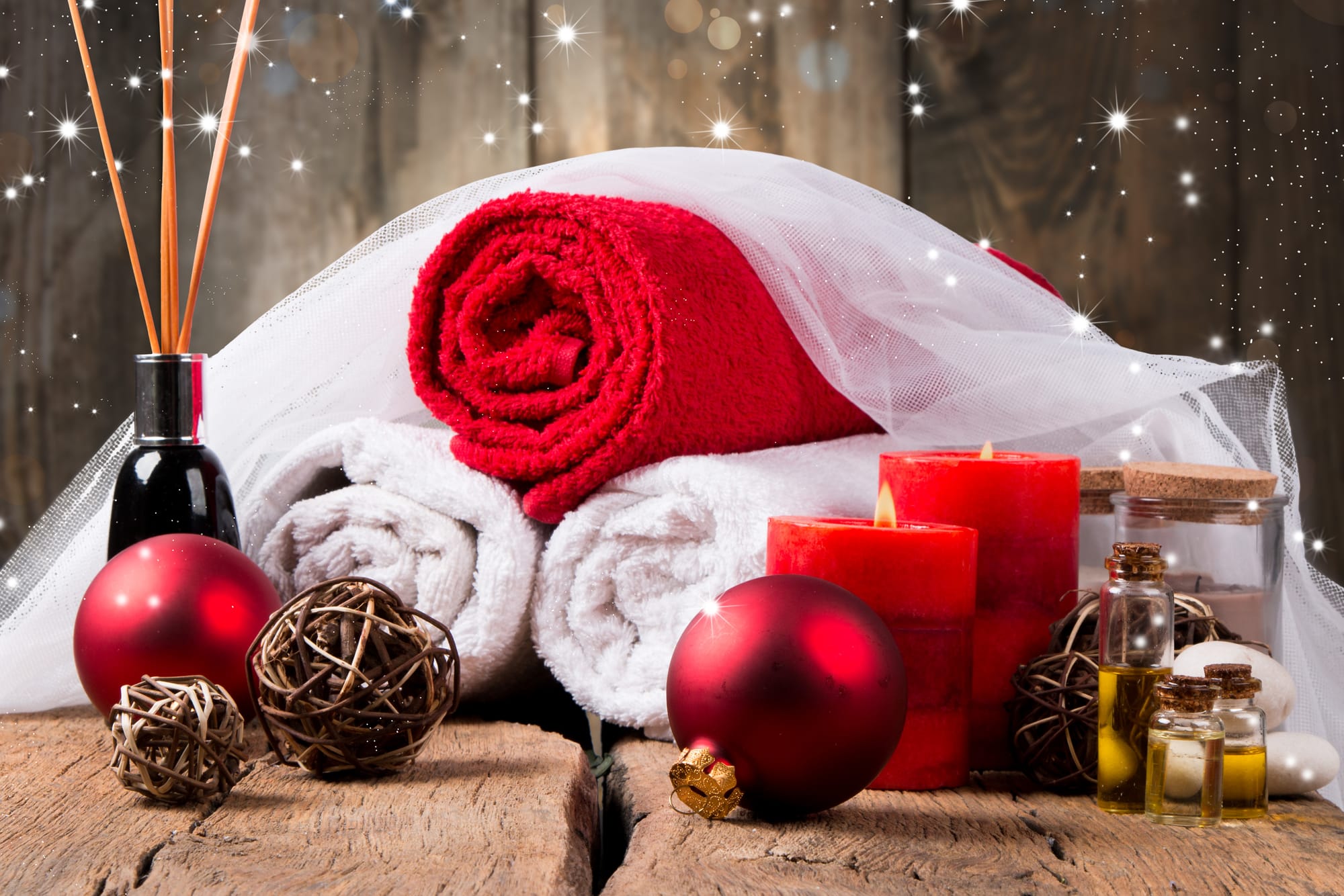 NOËL - HAMMAM 20MN & SOIN VISAGE PEAU NETTE 40MN & MASSAGE DU DOS 20MN -SOLO