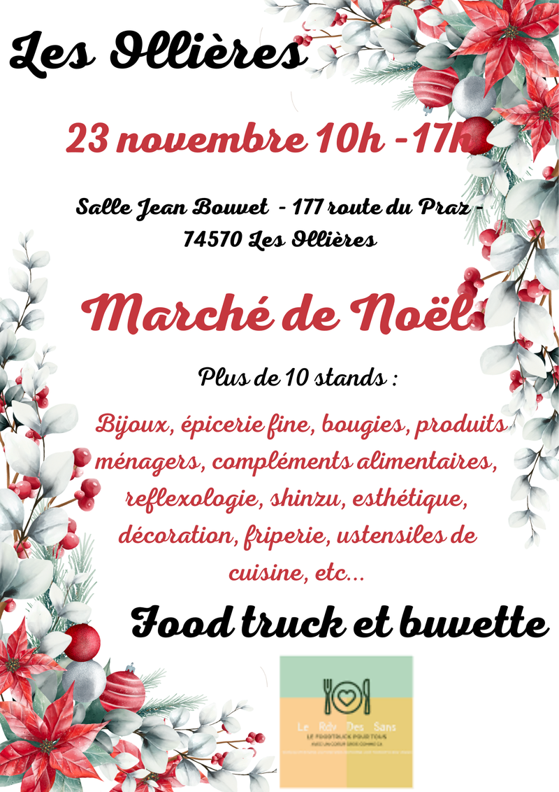 Marché de noel aux Ollieres