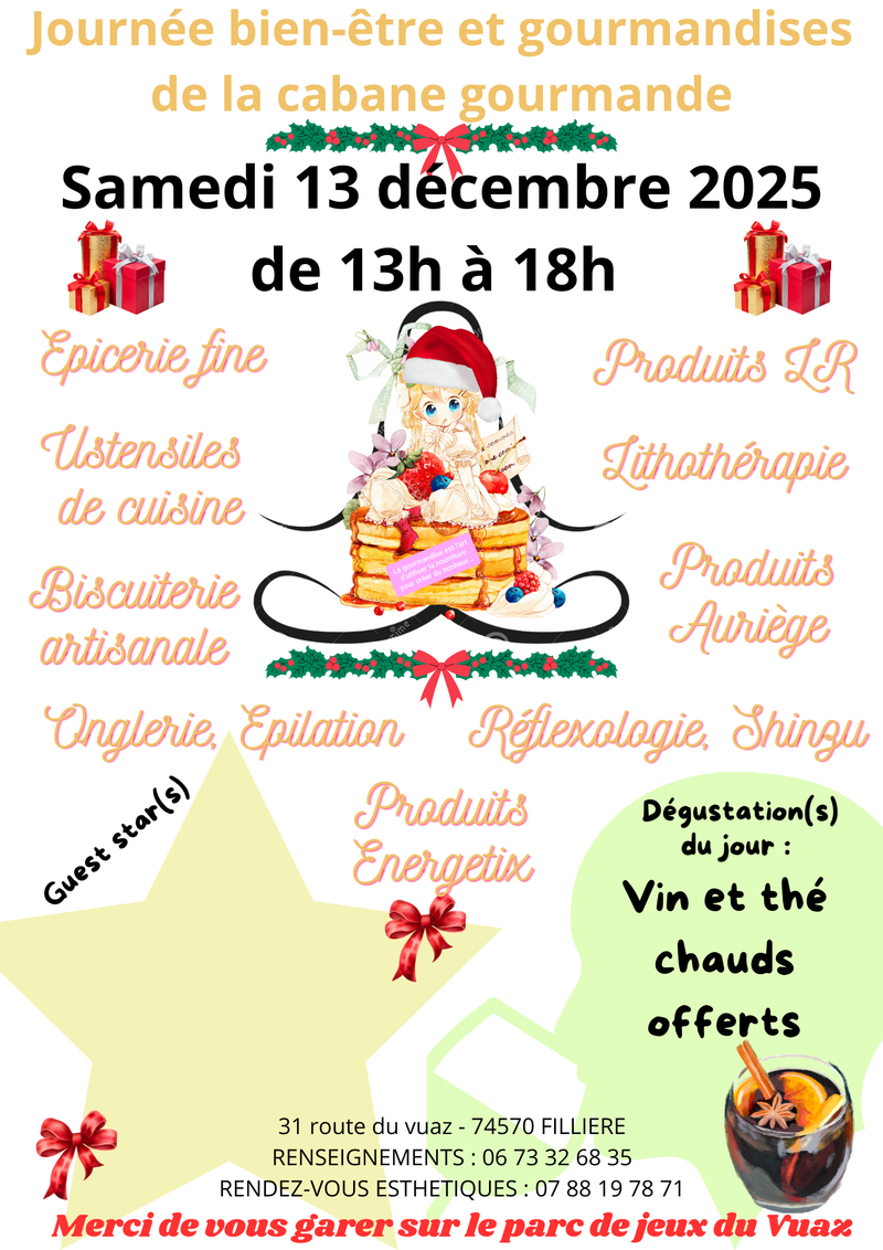 Journée bien être et gourmandises