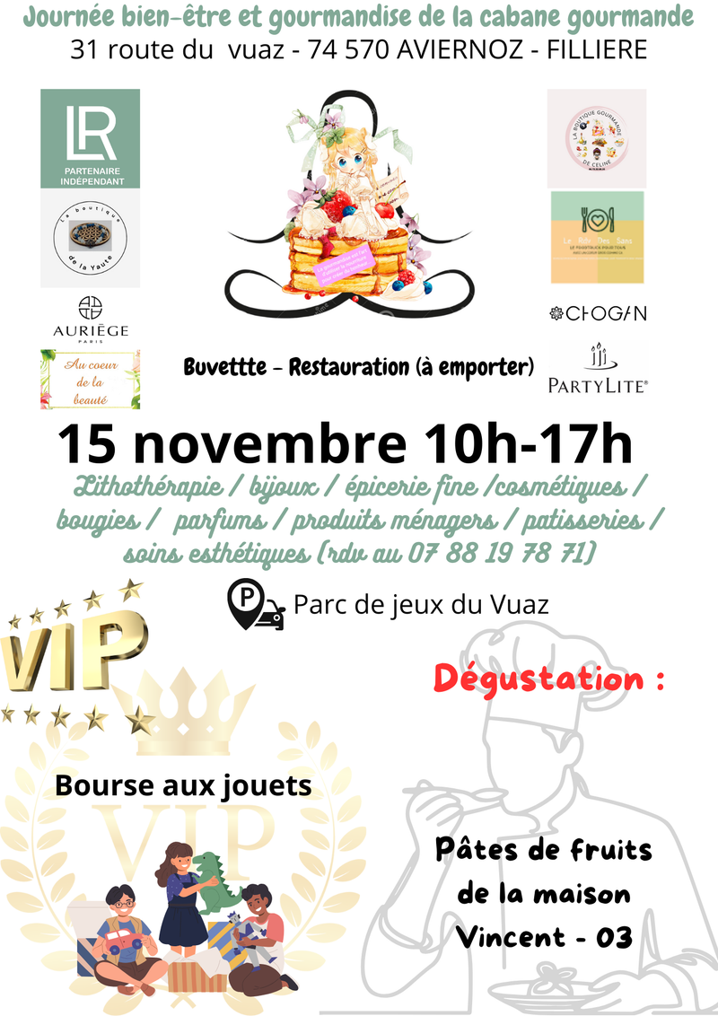 Journée bien être et gourmandises