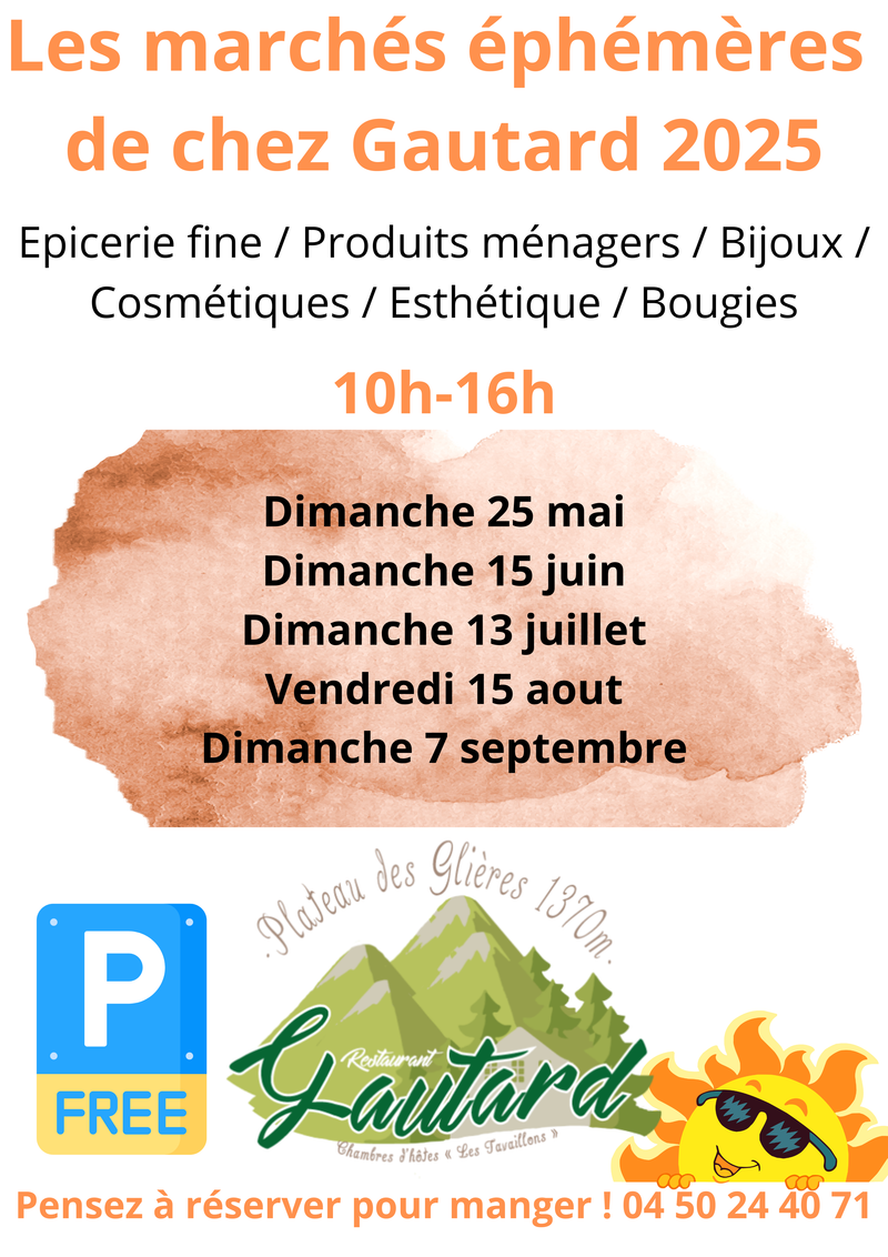 Marché éphémère de chez Gautard
