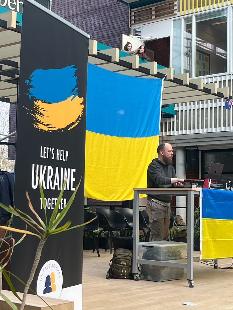 Діяльність De Sociale Brigade під час Міжнародного тижня Фірди