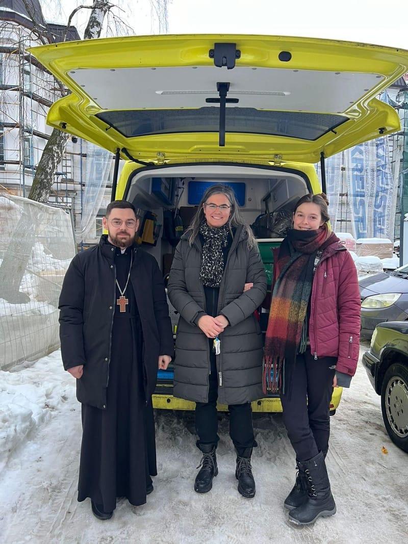 Humanitaire reis januari 2026: de ambulance is overhandigd!