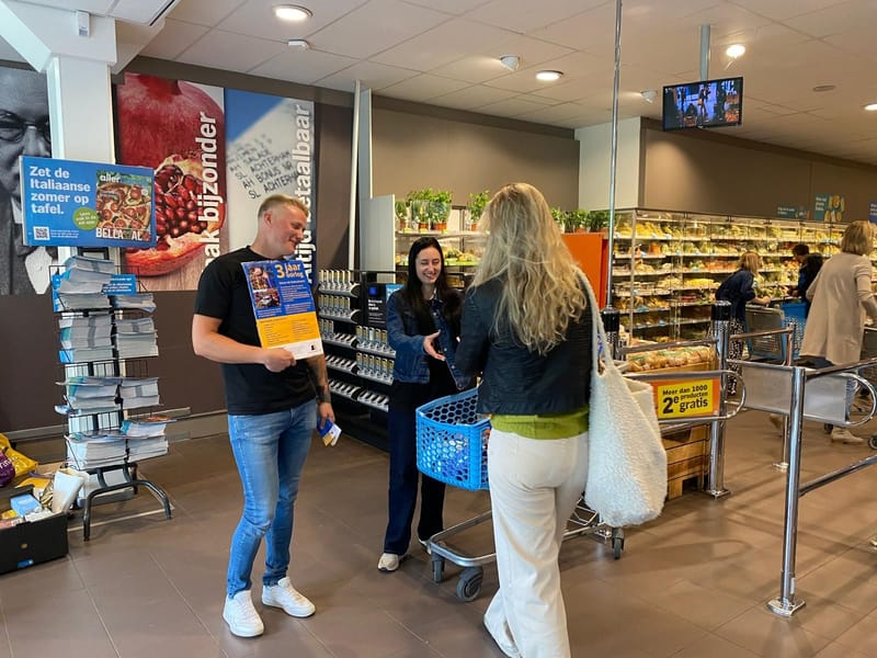 Inzamelingsactie supermarkten groot succes
