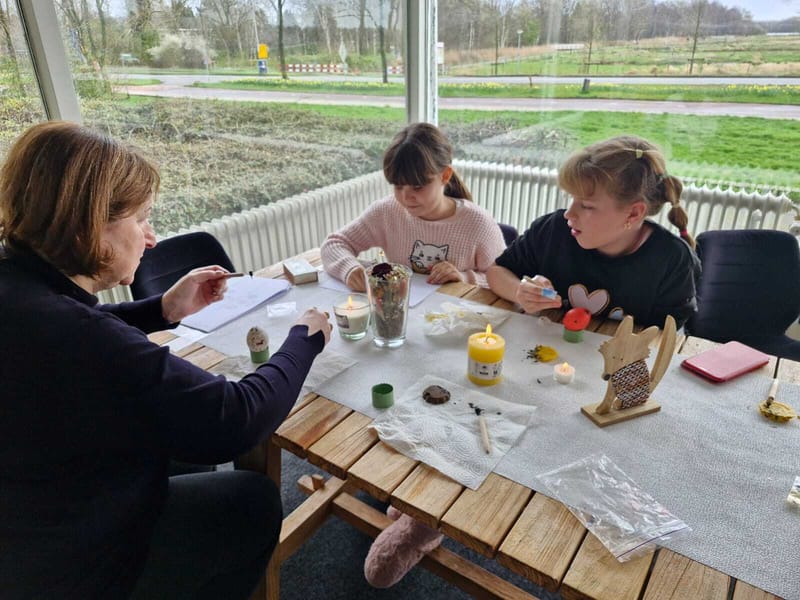 Oekraïens paaseieren versieren