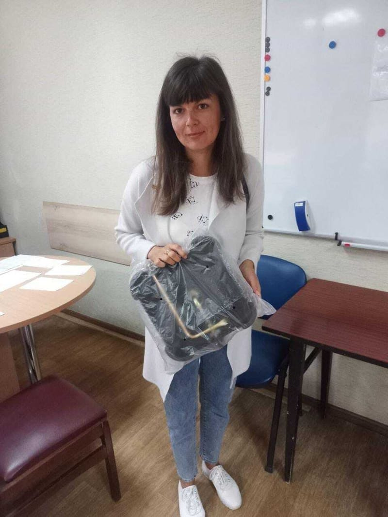 Een donatie aan Zorepad (Kiev)