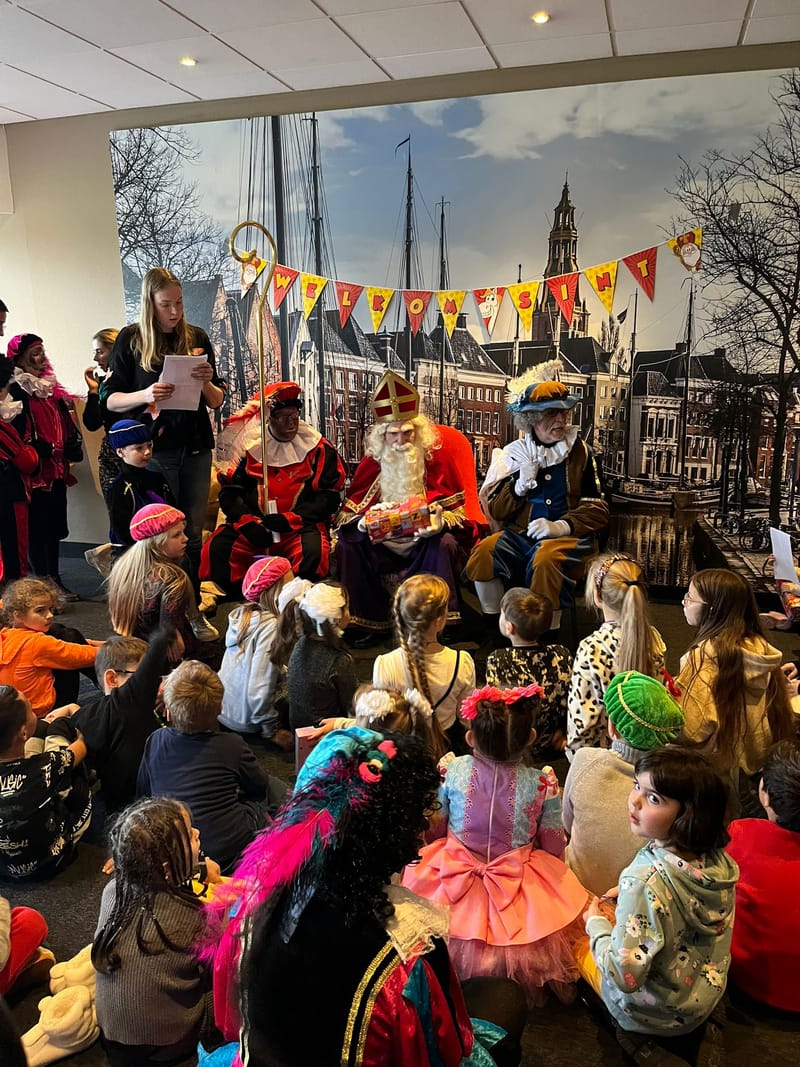 Sinterklaasviering in Nescio