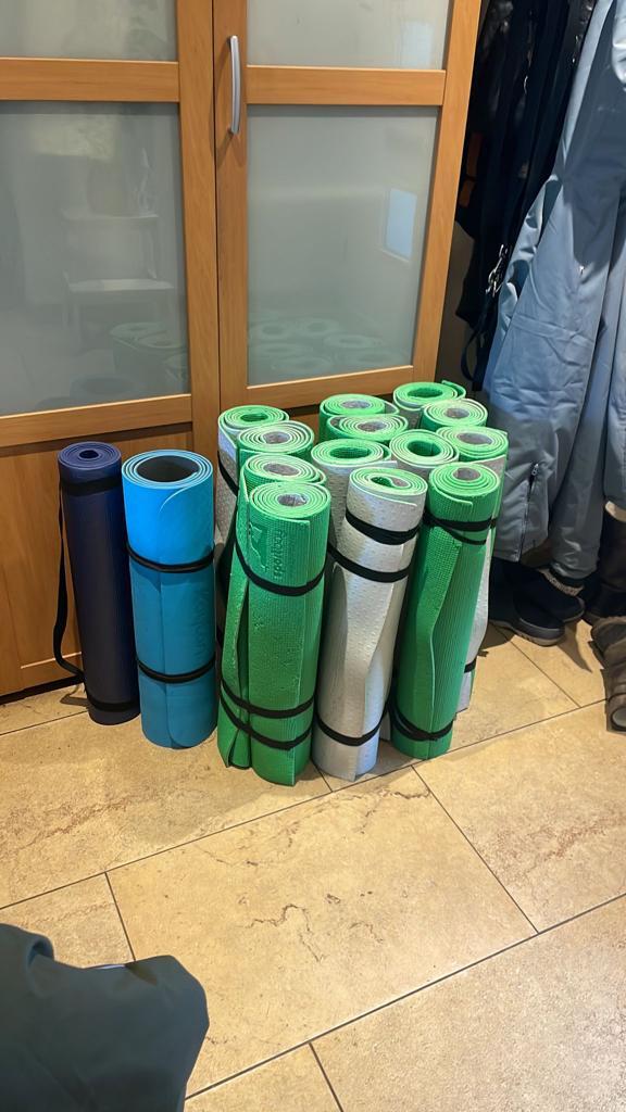 Yoga matjes donatie