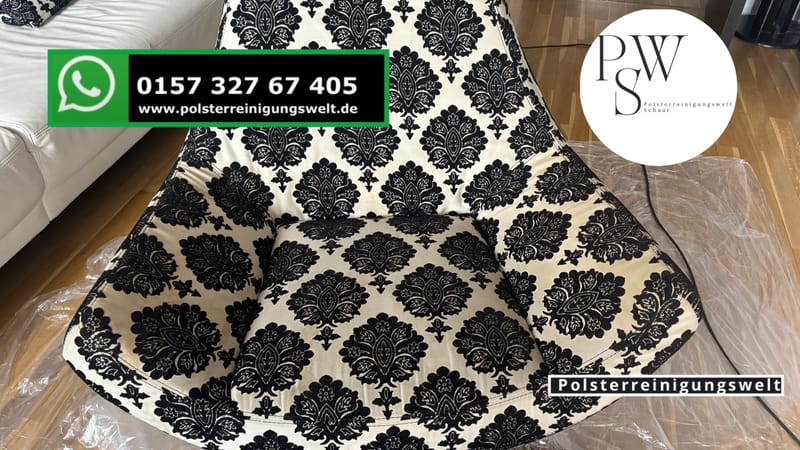 Reinigung Designer Sessel
