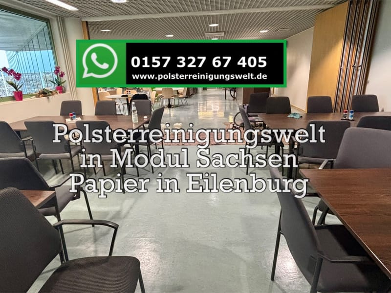 Polsterreinigungswelt bei Model Sachsen Papier in Eilenburg