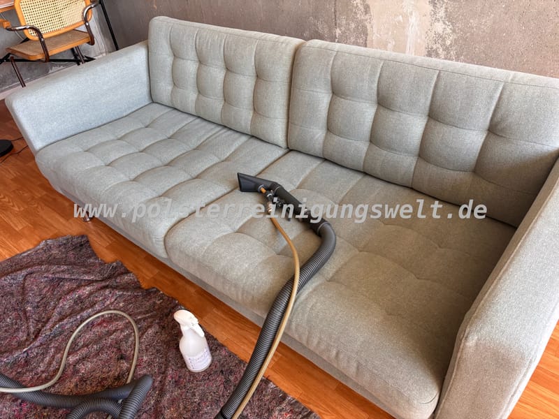 Polsterreinigung, der Frühling kann kommen