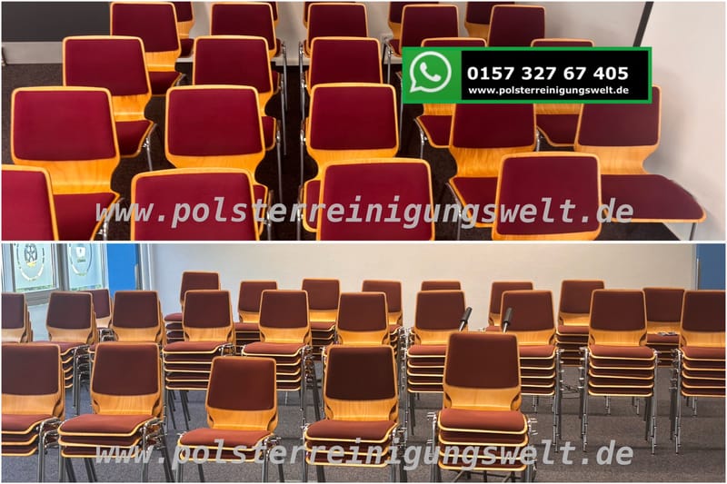 Polsterreinigungswelt im Bildungs-und Technologiezentrum der HwK