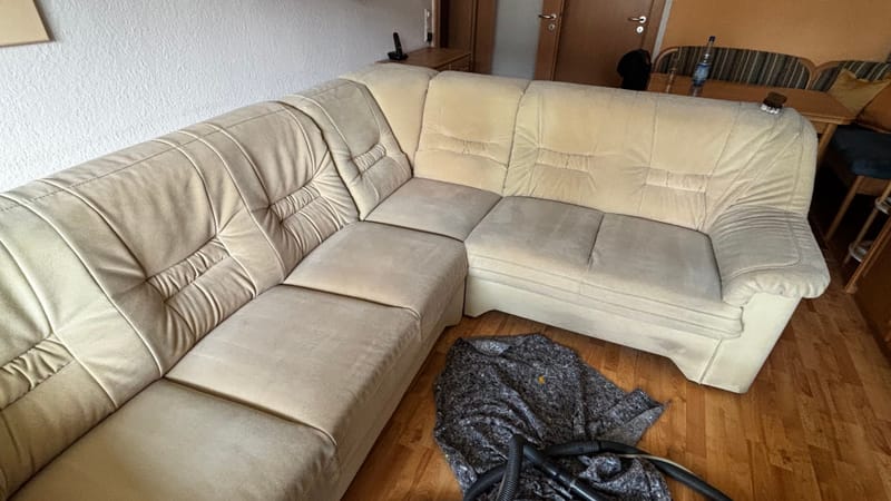 🧼 Aktueller Einsatzbericht – Polsterreinigungswelt