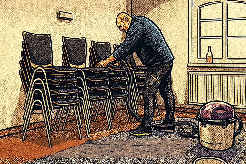 „Polsterreinigungswelt in den Bürgerhäusern Dölzig, Freiroda, Gerbisdorf und Wolteritz“