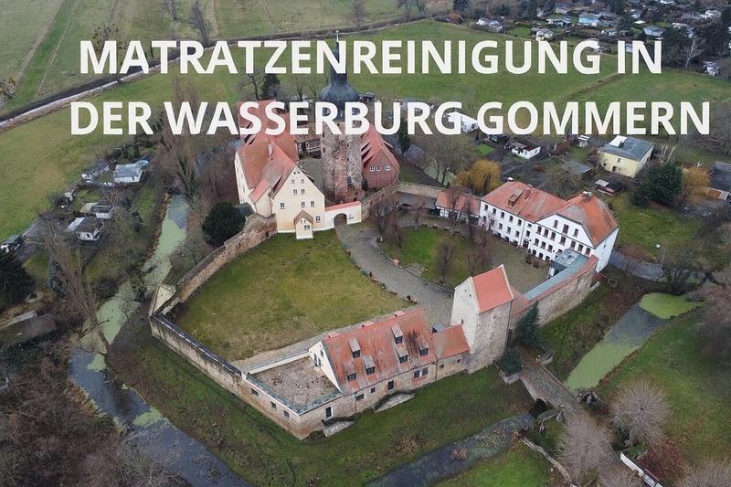 Matratzenreinigung in der Wasserburg Gommern