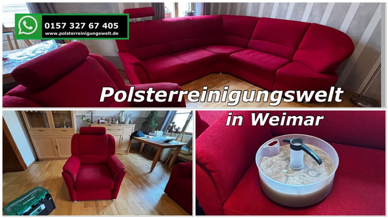 Couch Reinigung in Weimar – Professionelle Polsterreinigung vor Ort
