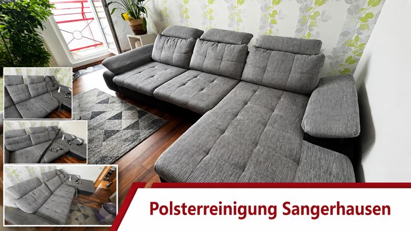 Polsterreinigung in Sangerhausen – Couchreinigung Am Rosengarten