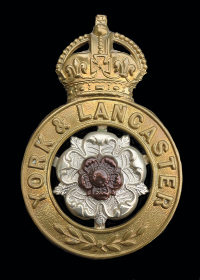 Regular Battalion Other Ranks  Glengarry Badge 1902 to 1904.