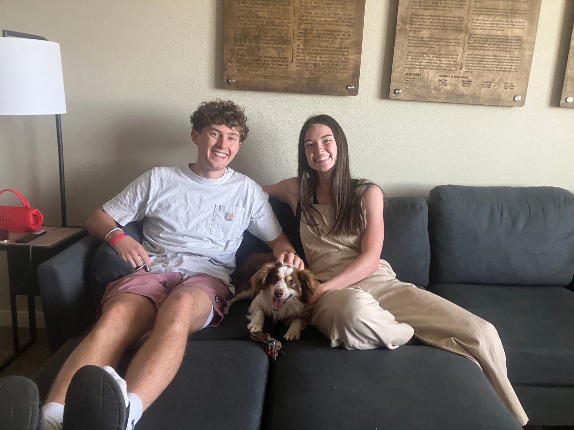 Cute Gonzo is a sweet addition to this cute couple. ADOPTED!
