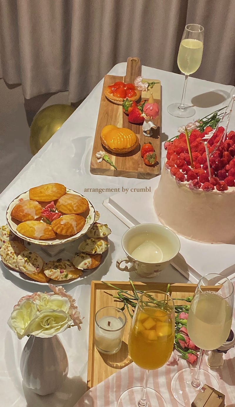 Raspberry Mango Cake