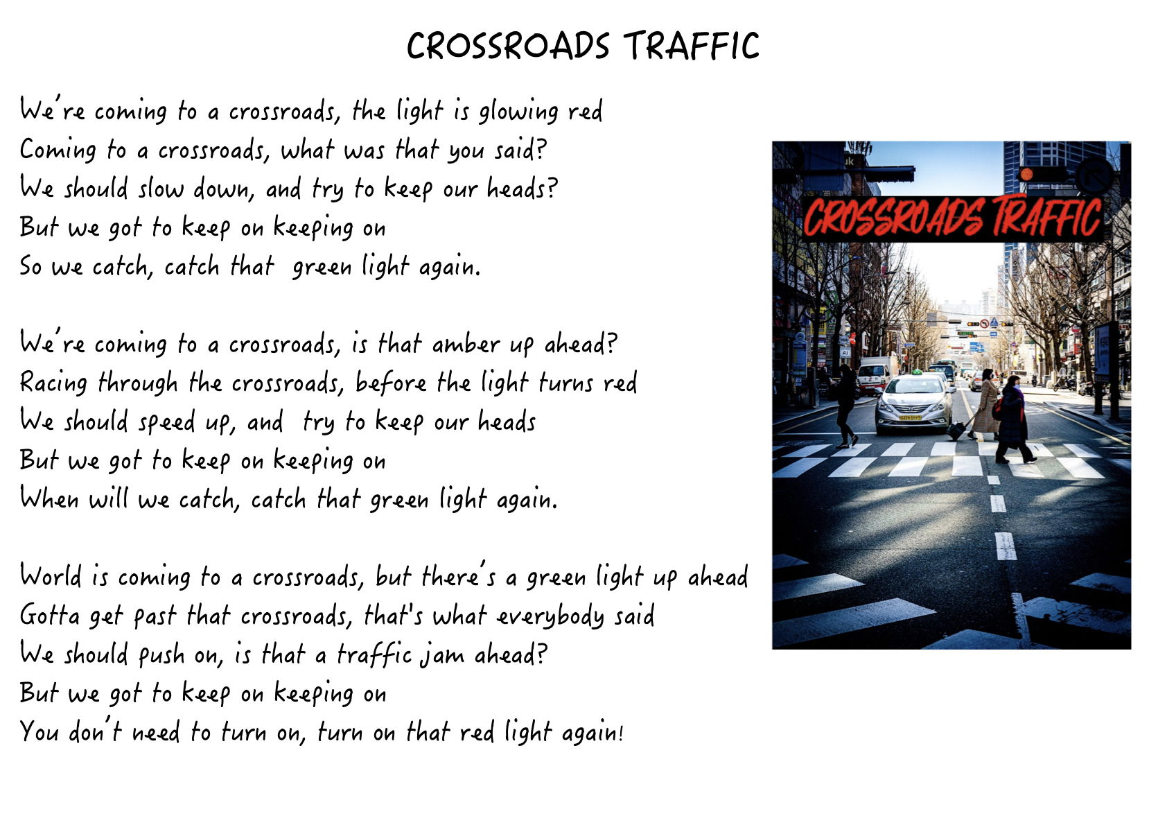 CROSSROADS TRAFFIC - BAND