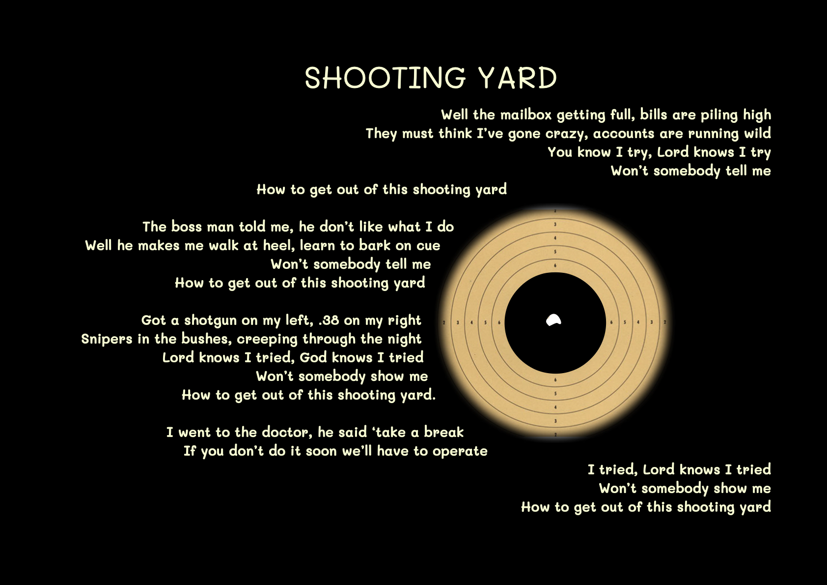 SHOOTING YARD - DENNY JUDE