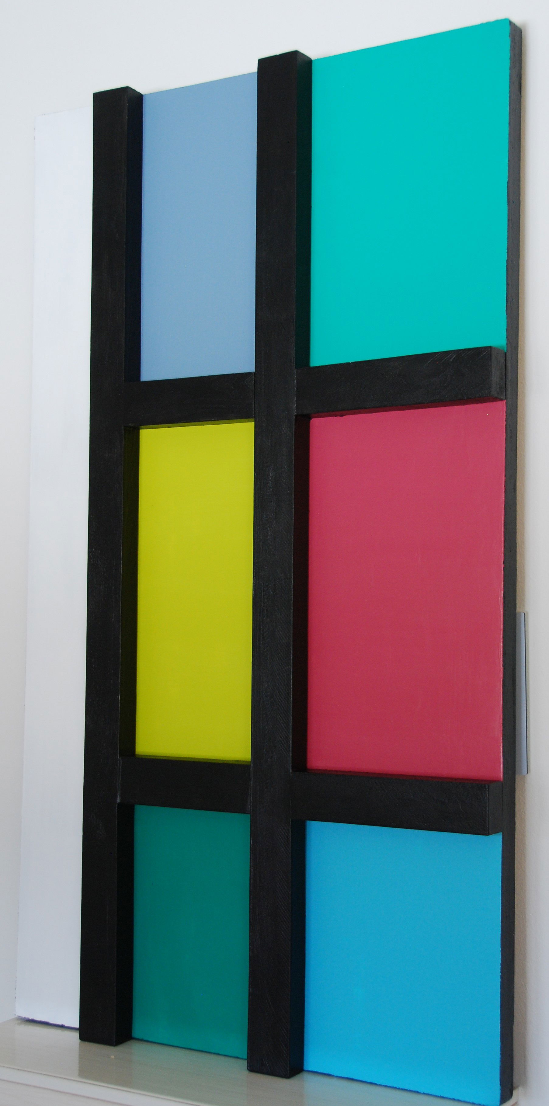 sechs Farben