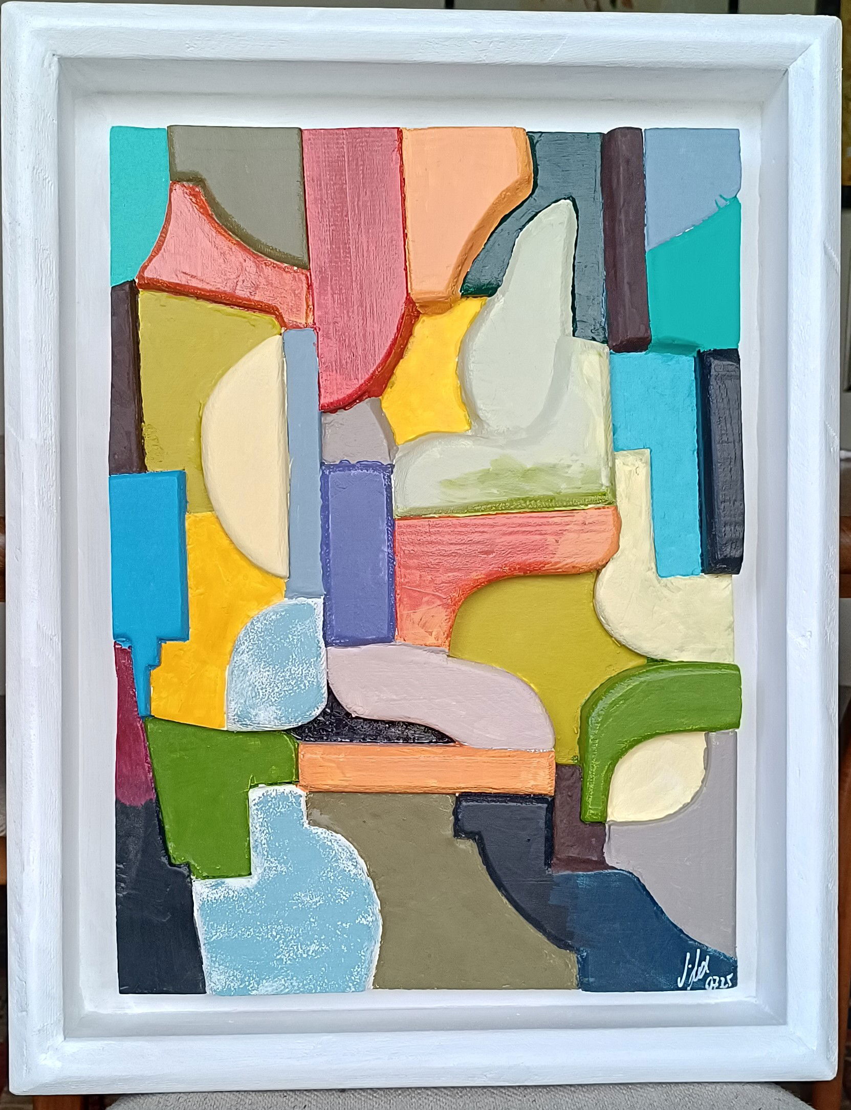 farbige Geometrien