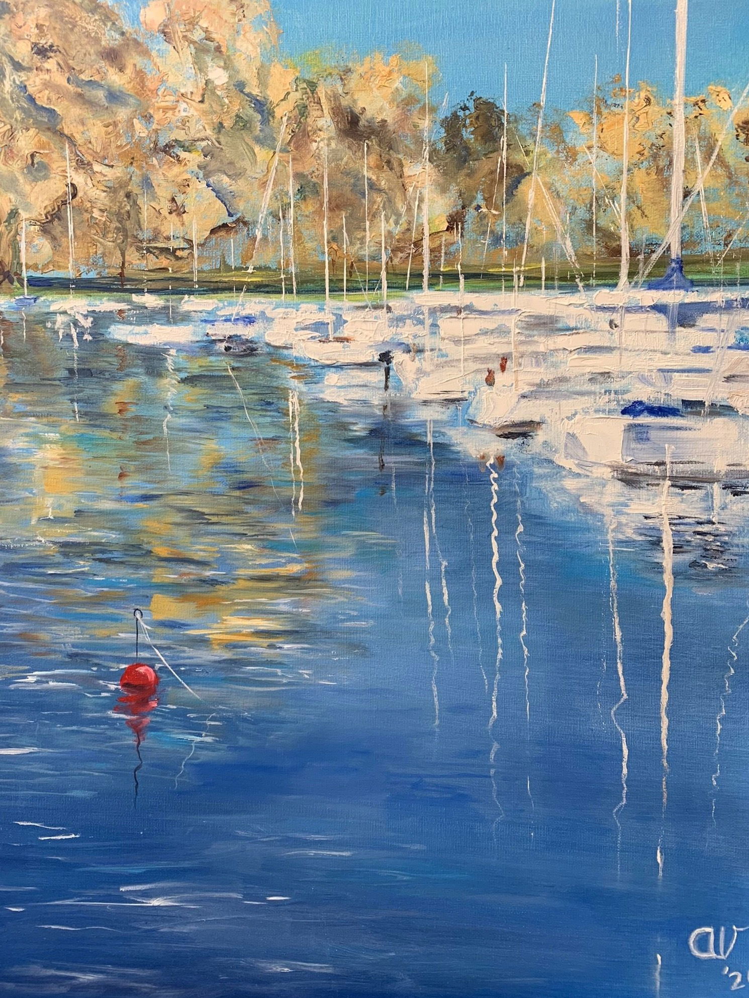 Port des Abériaux - Automne