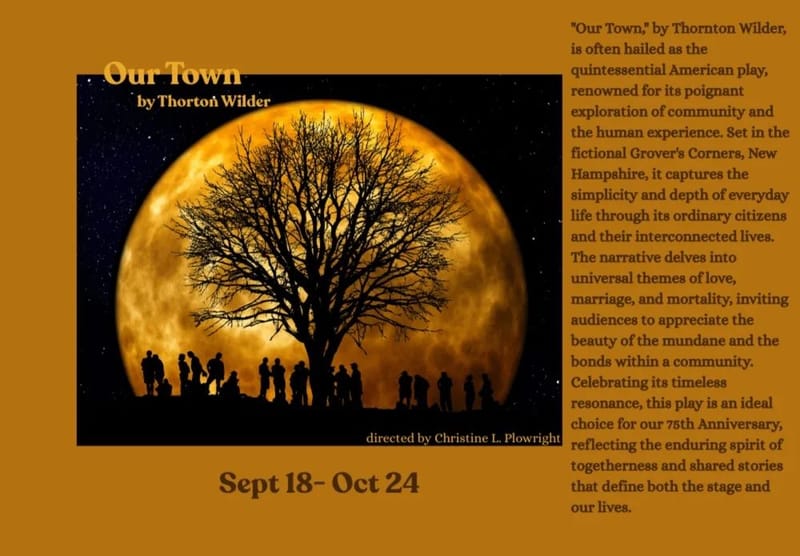 "Our Town" Matinee and Ice Cream Social