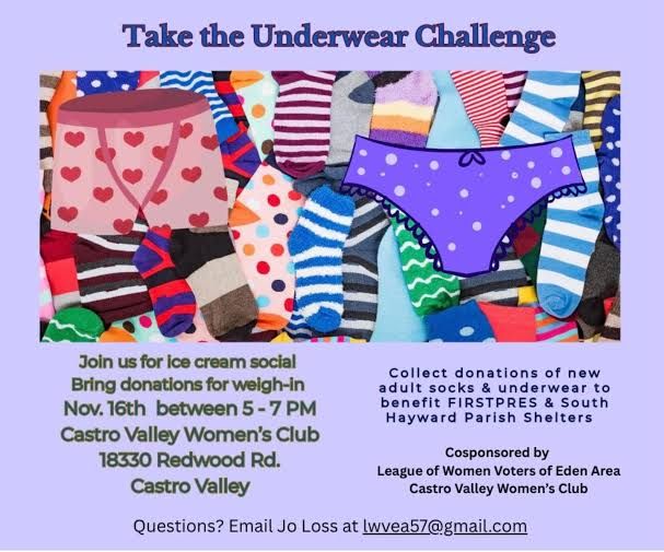 Underwear Challenge Weigh-In and Ice Cream Social