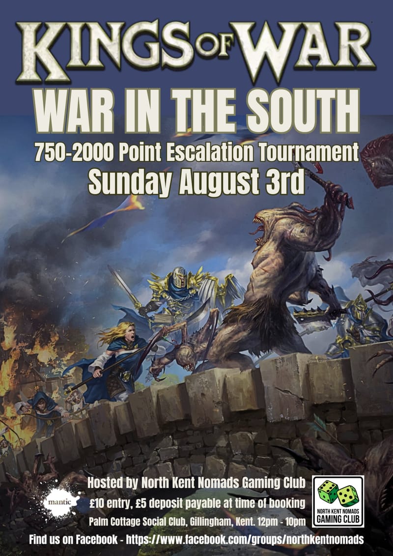 War In The South - Kings of War Escalation Tournament