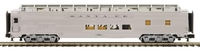 MTH Premier 20-67199 Santa Fe Premier 70' Streamlined Full Length Vista Dome Passenger Car Ribbed Sided O SCALE NEW