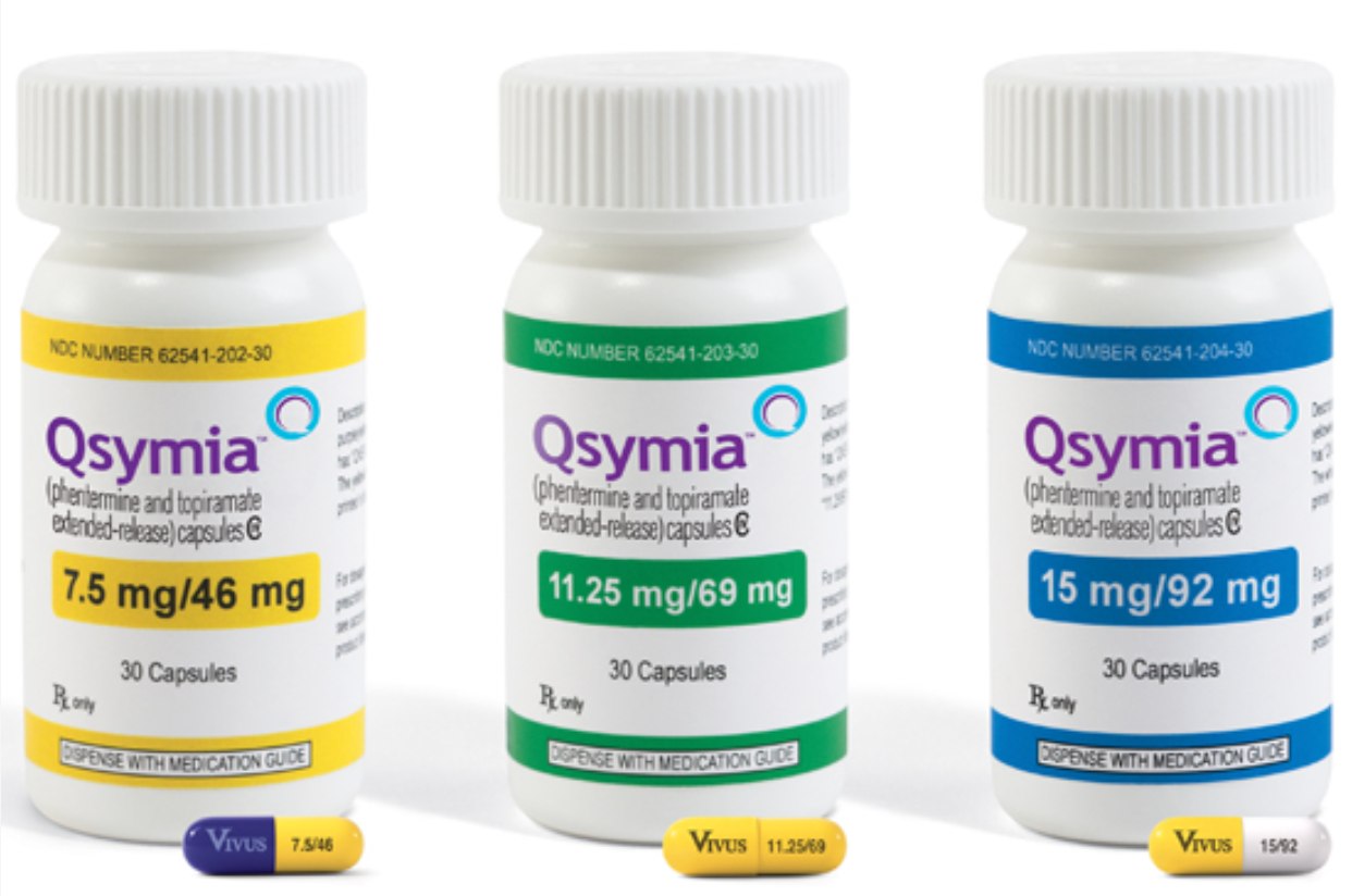 Phentermine and topiramate (Qsymia)