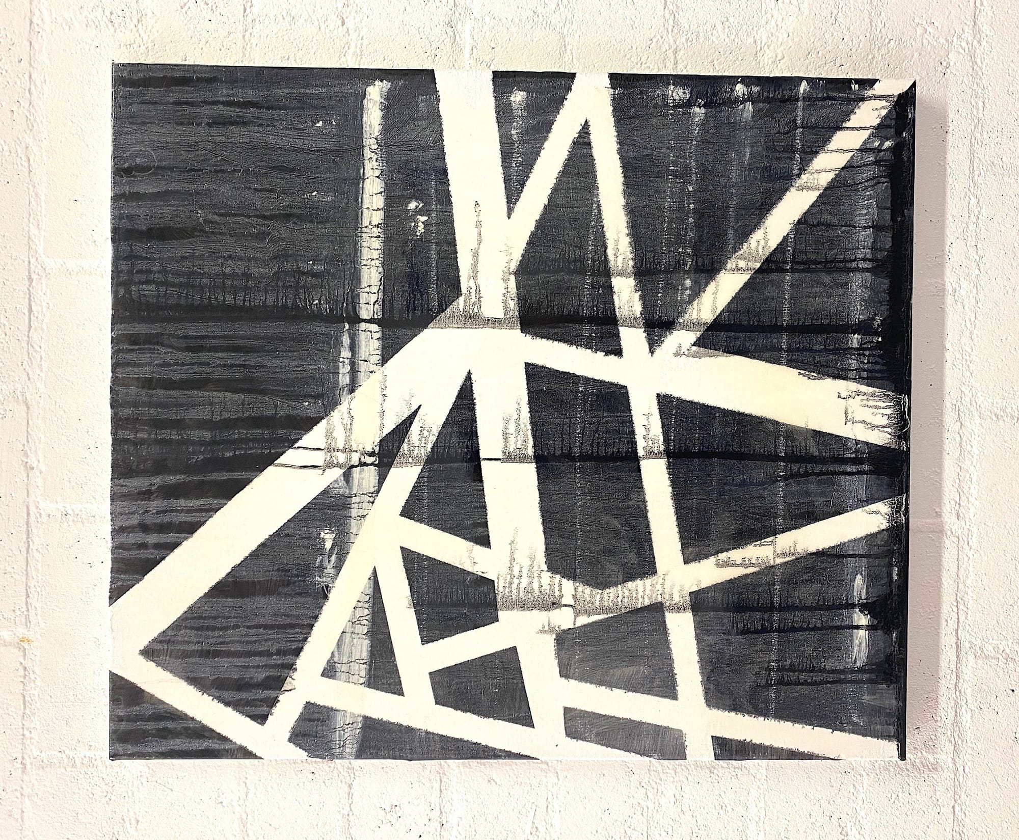 ZT Construction 2021  mixed media 5=60x70x3 cm