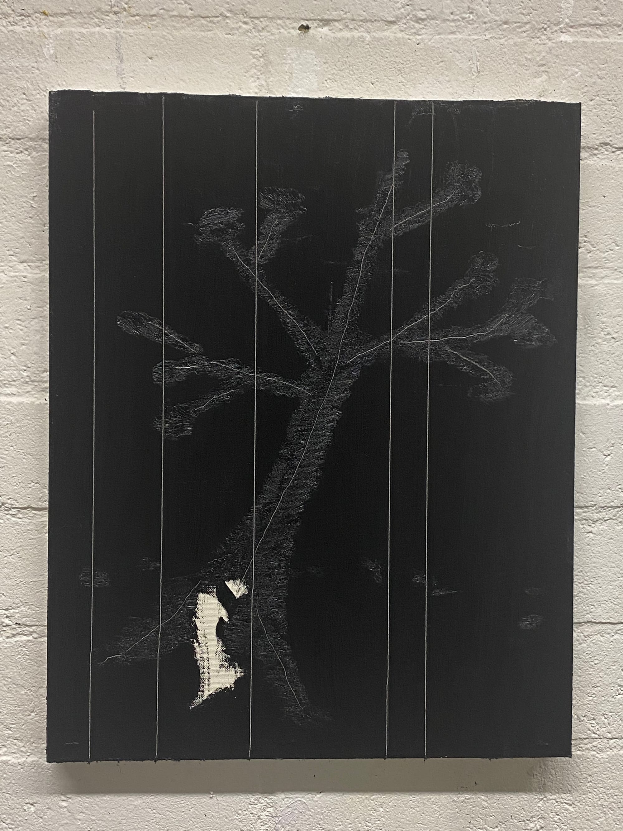 Joshua Tree olieverf/paneel 40x50x3 cm 2024