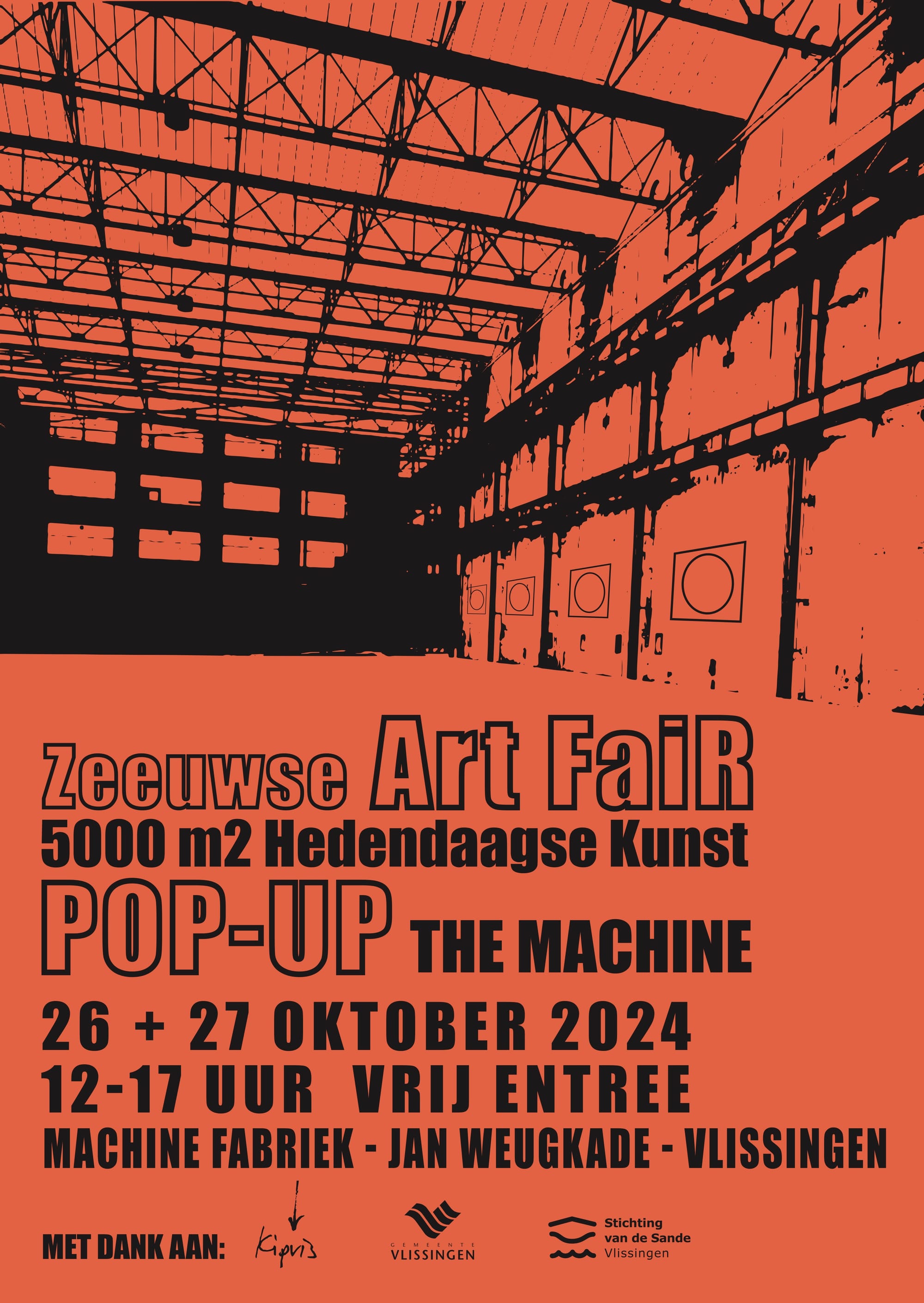 Pop_Up The Machine - 2024  kunst art fair Vlissingen.